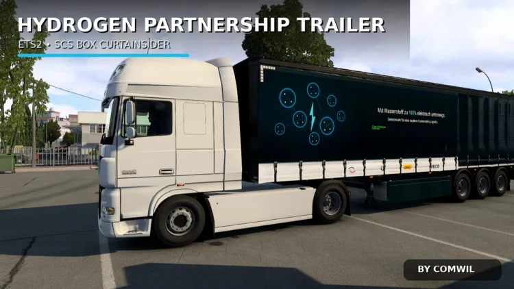 Hydrogen Partnership Trailer Skin
