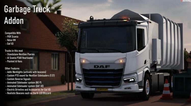 Mega Garbage Truck Addon v1.60