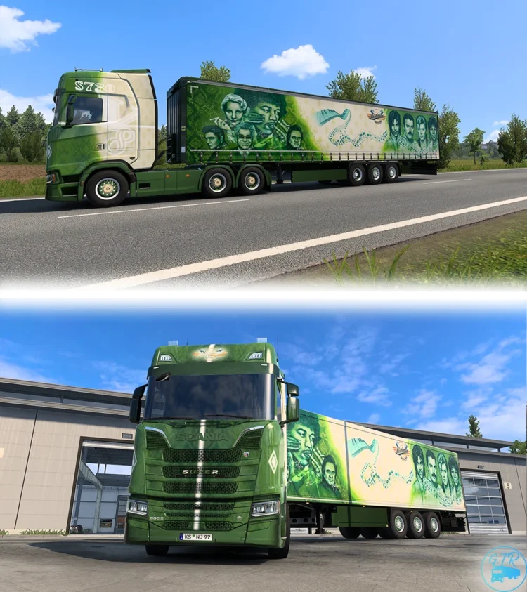 Skin Pack Ristimaa TRUCKING BY GTR