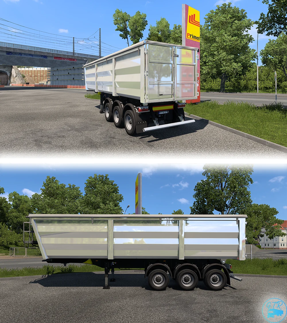 Chrome Dumper Trailers by GTR