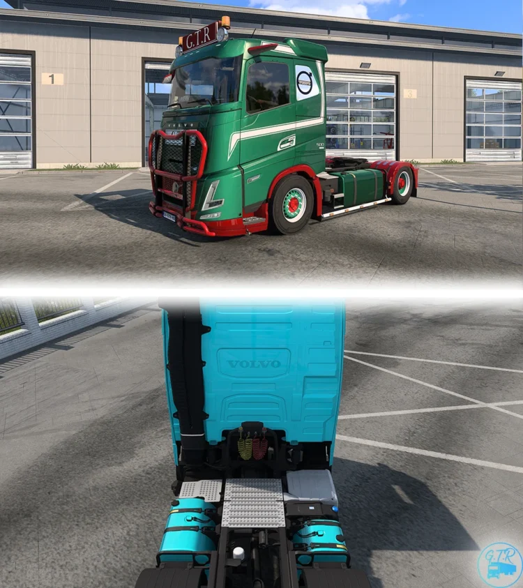 VOLVO FH5 & FH6 Painted Tank BY GTR