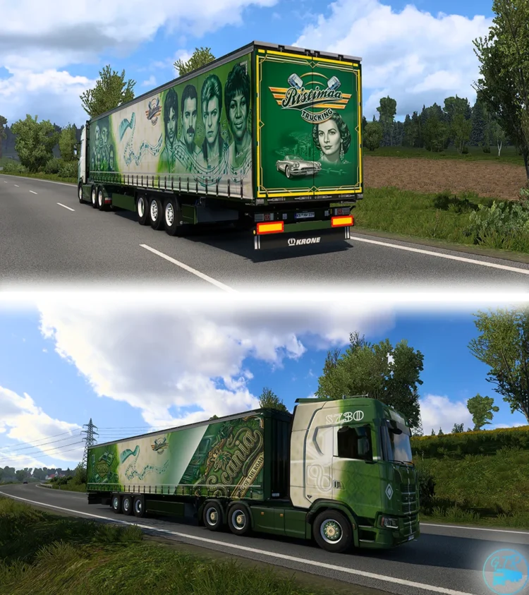 Skin Pack Ristimaa TRUCKING BY GTR