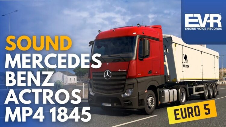 SFX Mercedes Benz Actros MP4 1845 Euro5 2012 v3.44.1