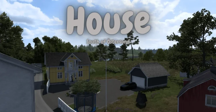 House south of Ostersund