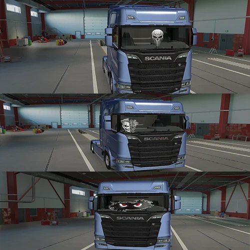 Windscreens Decal Scania S & R 2016