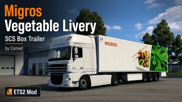 Migros Vegetable Trailer Skin