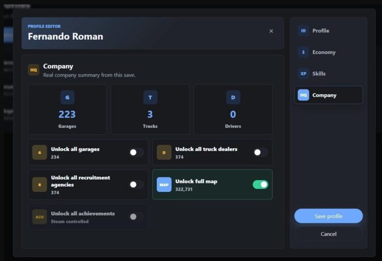 Truck Manager v5.1