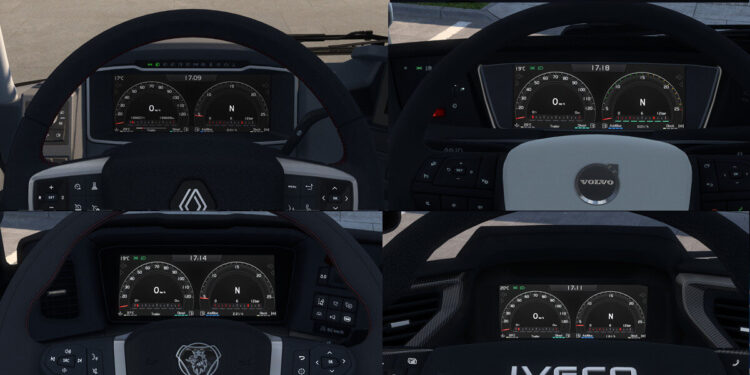 Dashboard Experimental - Renault, Iveco, Scania, Volvo