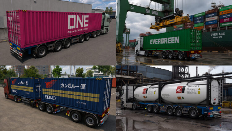 D-TEC FLEXITRAILER COLLECTION v11.0 ETS2 1.60-1.61.x