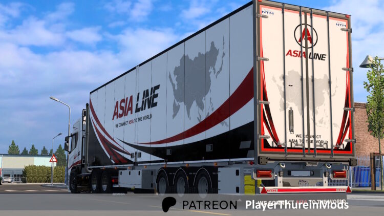 ETS2 Asia Line Combo Skin for Scania R –1.60 Compatibility Update