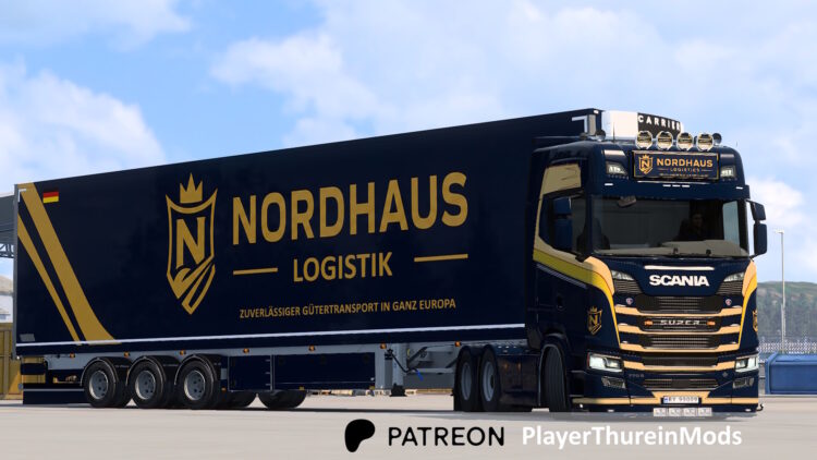 ETS2 Nordhaus Combo Skin for Scania S –1.60 Compatibility Update