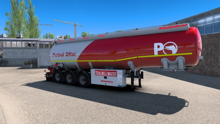 Kassbohrer Tanker Trailer v1.60