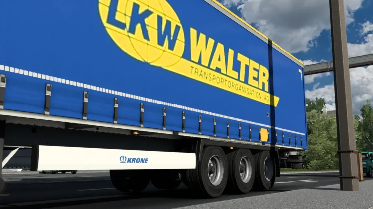 LKW WALTER Skin to SCS Krone Profiliner