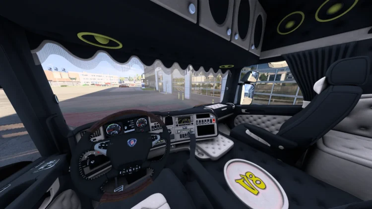 Interior Scania by RJL V8 POWER