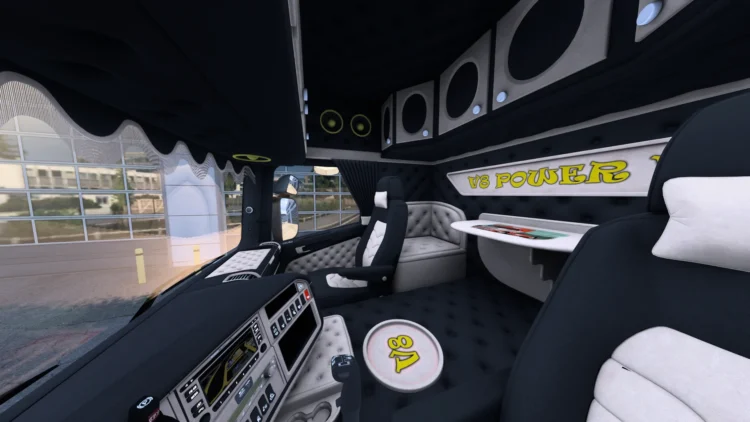Interior Scania by RJL V8 POWER
