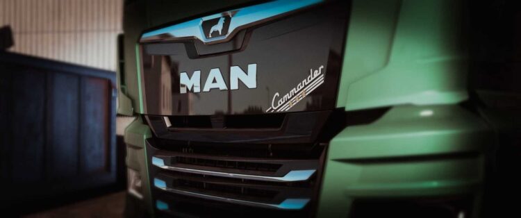MAN TG3 2020 Commander Front Mask v1.60