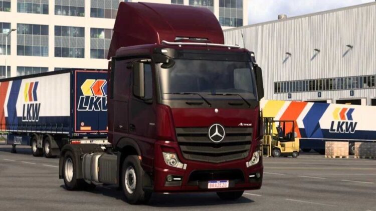Mercedes Benz Actros Euro 6 v1.60