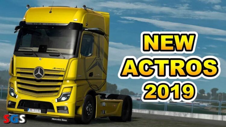 Mercedes Benz New Actros 2019 v1.60