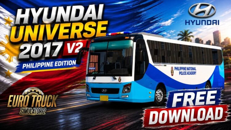 HYUNDAI UNIVERSE 2017 V2 ETS2 1.60
