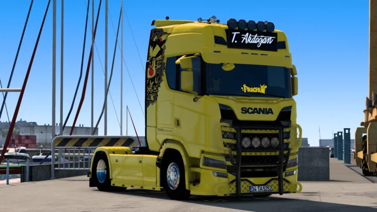Tanju Akdoğan Scania S540 Pikachu