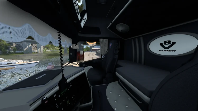Yellow Scania R500 Greek Style