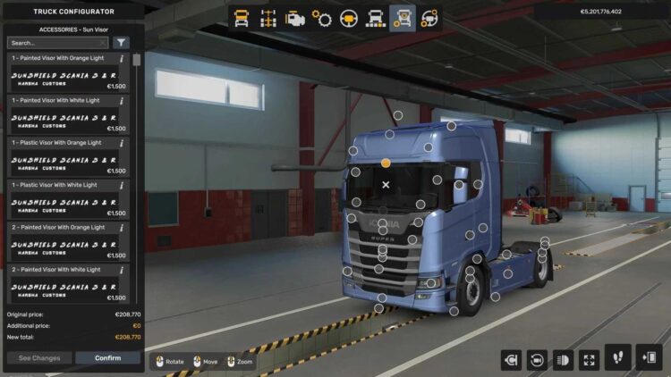 Scania NG S/R Sunshield Pack v1.60