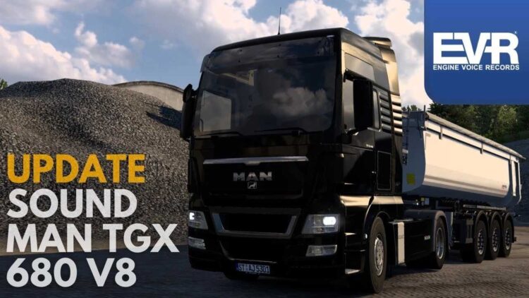 SFX MAN TGX 680 D2868 V8 Euro5 Sound v2.19.1