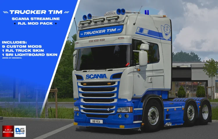 Trucker Tim R Series All Mods + Interior