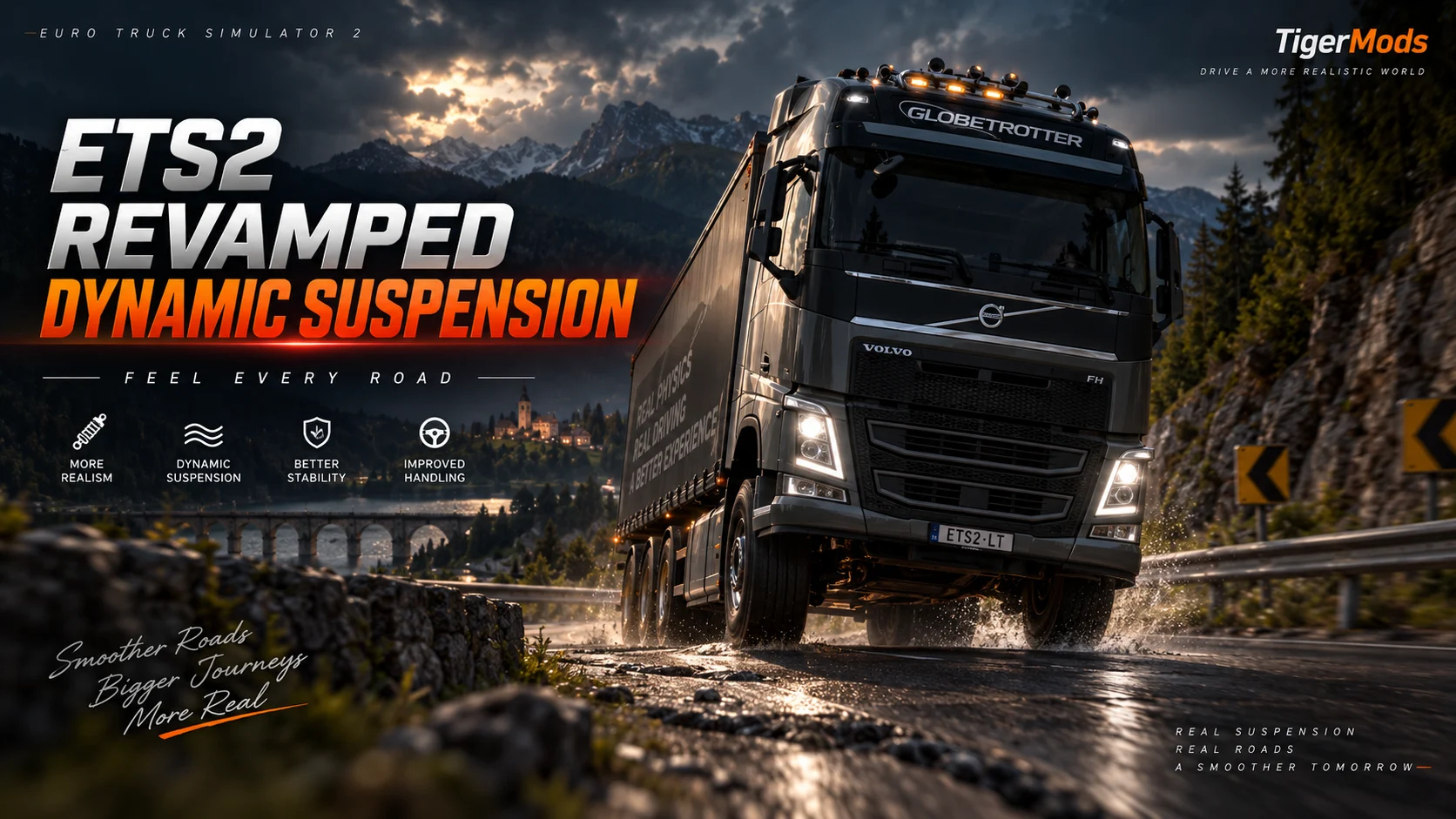 [1.61] ETS2 Revamped Dynamic Suspension – V6.4.5.16