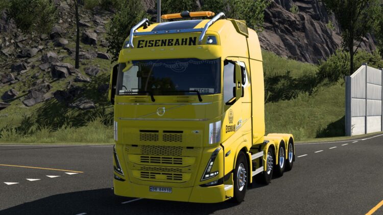 8K EISENBAHN VOLVO FH5 BY RODONITCHO MODS 2.0 1.40 1.60 05 07 2026