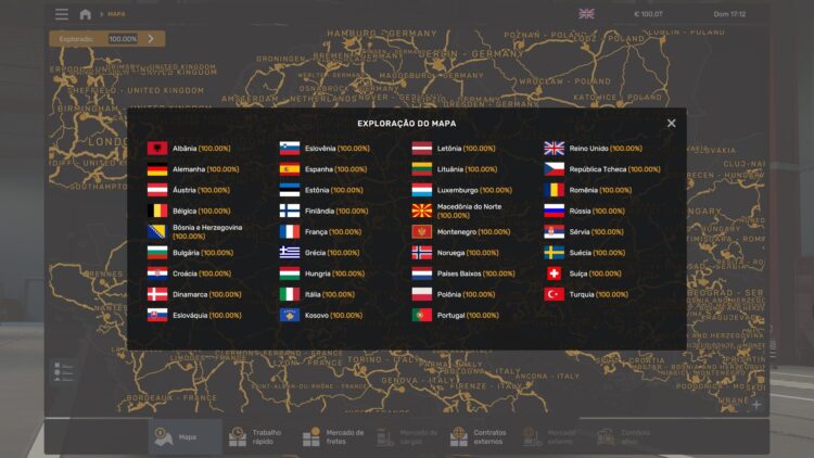 ETS2 MAP 100% DISCOVERED BY RODONITCHO MODS 1.61 29 07 2026