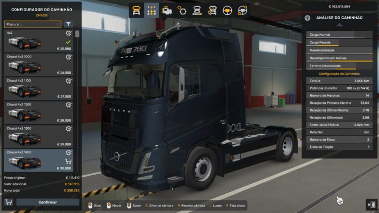 CHASSIS TRUCKS ETS2 BY RODONITCHO MODS 1.40 1.61 11 09 2026