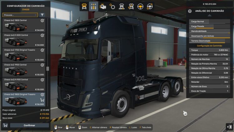 CHASSIS TRUCKS ETS2 BY RODONITCHO MODS 1.40 1.61 11 09 2026