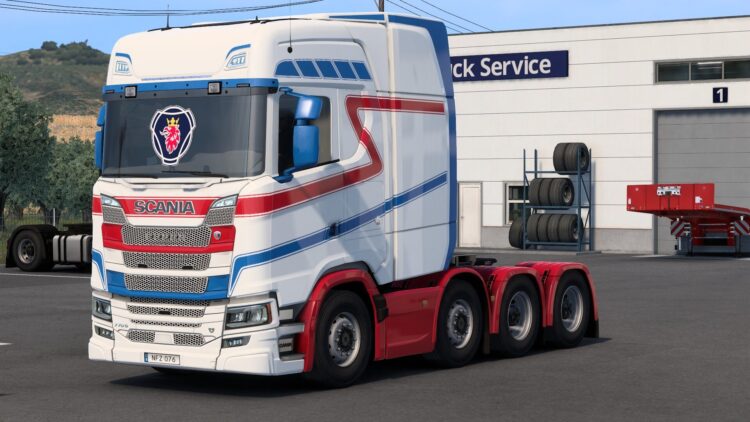 SCANIA ADHESIVE SCANIA R S 2016 BY RODONITCHO MODS 1.40 1.61 09 09 2026