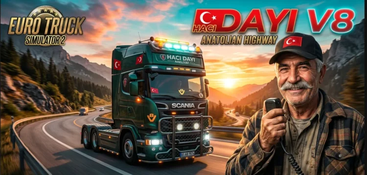 ETS2 “Hacı Dayı” Türkçe Sesli Navigasyon Modu