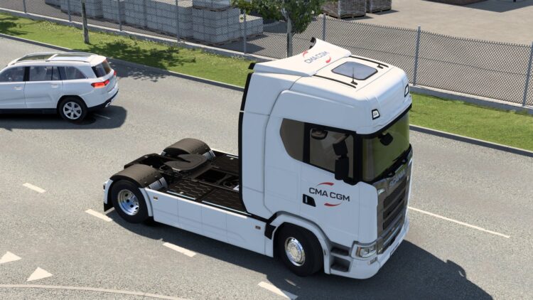 8K CMA CGM SCANIA S BEV BY RODONITCHO MODS 1.0 1.40 1.61 17 09 2026