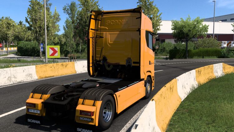 8K HAPAG LLOYD SCANIA S BEV BY RODONITCHO MODS 2.0 1.40 1.61 19 09 2026