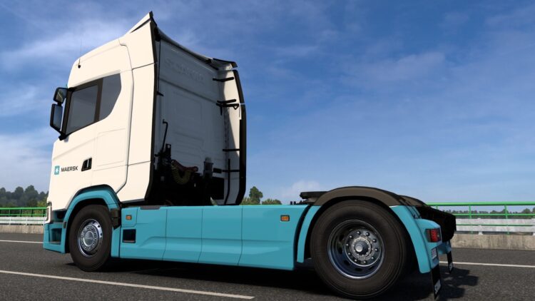 8K MAERSK SCANIA S BEV BY RODONITCHO MODS 1.0 1.40 1.61 19 09 2026