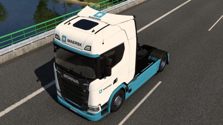 8K MAERSK SCANIA S BEV BY RODONITCHO MODS 1.0 1.40 1.61 19 09 2026