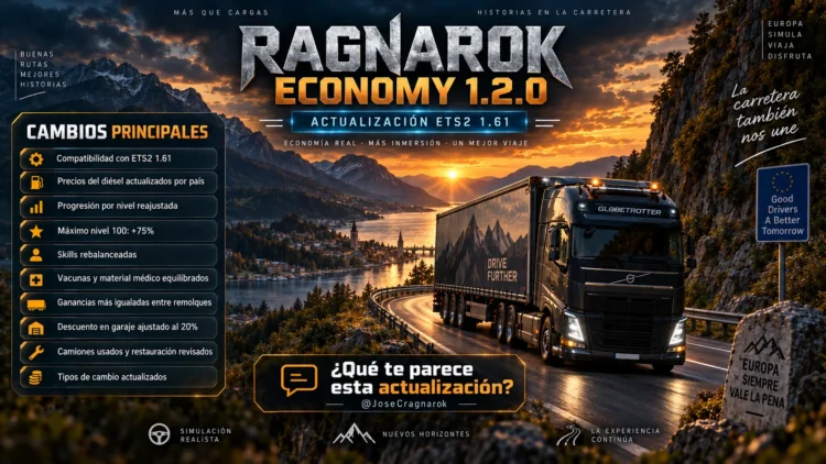 RAGNAROK Economy v1.2.0 – ETS2 1.61