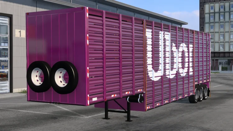 Double Decker Cattle Trailer v1.60