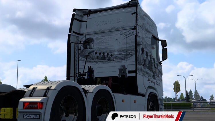 ETS2 Forever Young v2 Skin for Scania by Player Thurein