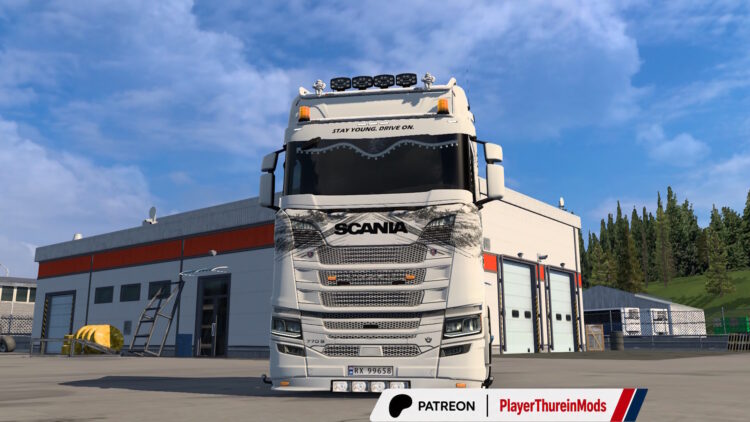 ETS2 Forever Young v2 Skin for Scania by Player Thurein