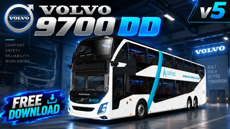 VOLVO 9700 DD V5 ETS2 1.60-1.61