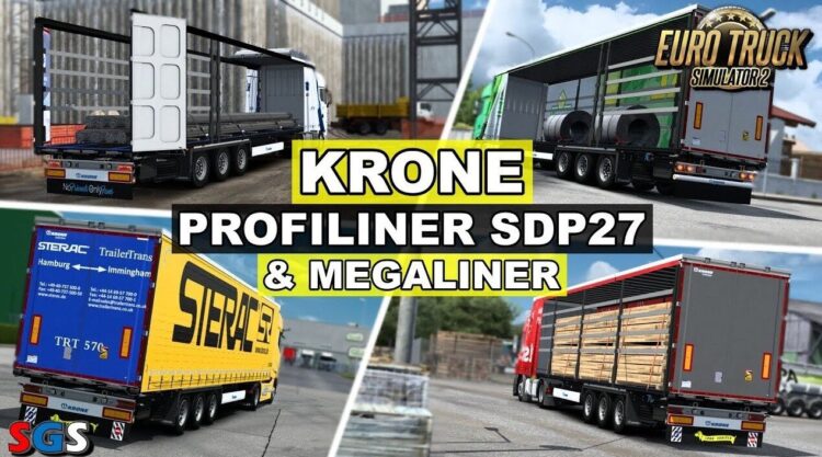 Krone Profiliner SDP27 & Megaliner v1.61 - Fotoğraf 6