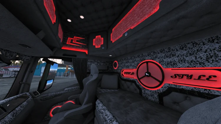 MAN TGX Dutch Style Interior