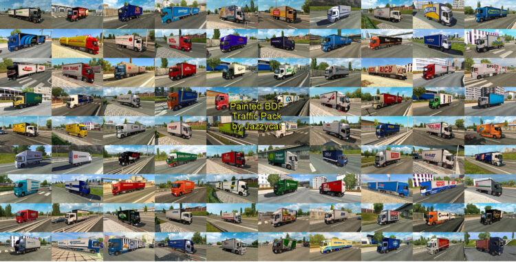 Painted BDF Traffic Pack by Jazzycat v15.6.14