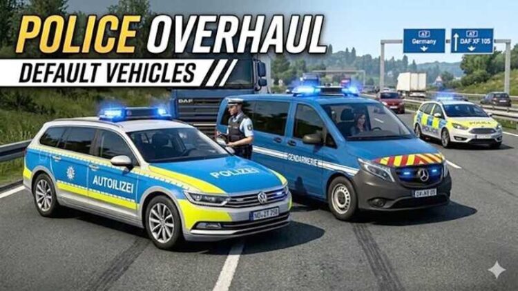 Police Overhaul ETS2 1.61
