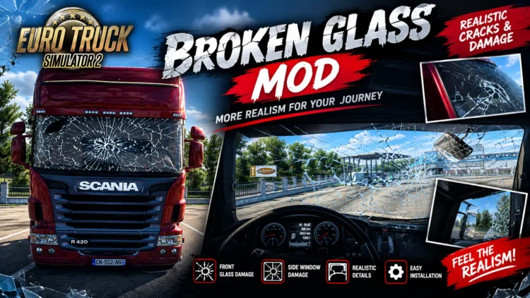 Realistic Broken Glass Mod V1