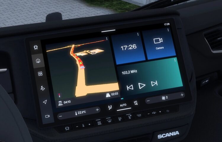 Realistic Scania SmartDash v1.61